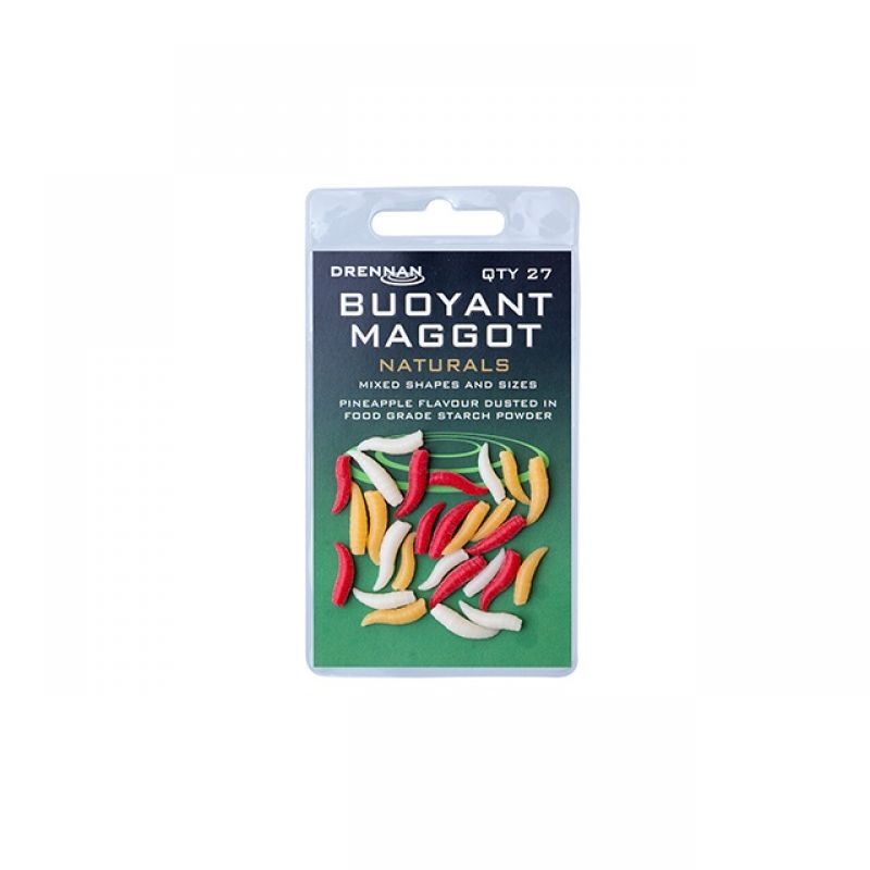 Drennan Buoyant Maggots natural imitatie visaas