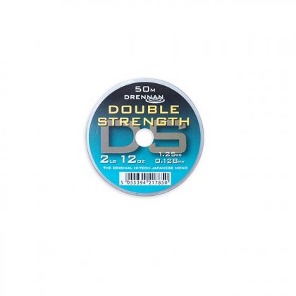 Drennan Double Strength clair  0.128mm 50m 2lb 12oz