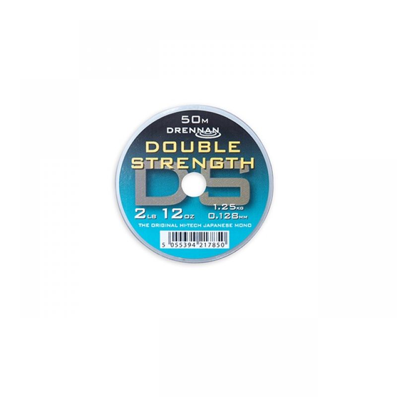 Drennan Double Strength clair  0.128mm 50m 2lb 12oz