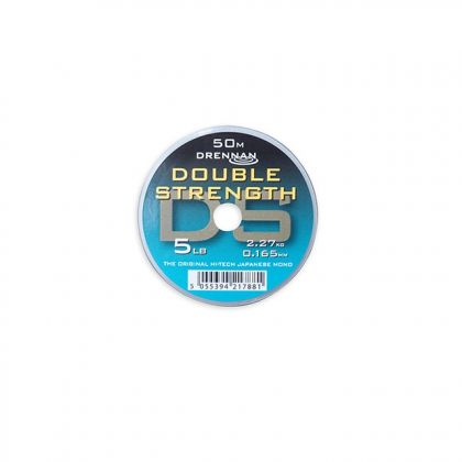 Drennan Double Strength clear visdraad 0.165mm 50m 5lb