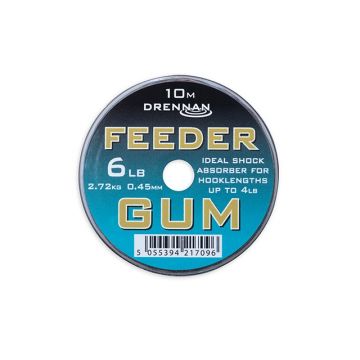 Drennan Feeder Gum bruin visdraad 0.45mm 10m 6lb