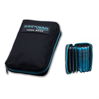 Drennan Hook Book blauw - zwart visdoos 15cm