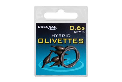 Drennan Hybrid Olivettes bruin vislood 0.60g