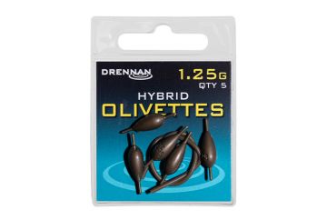 Drennan Hybrid Olivettes bruin vislood 1.25g