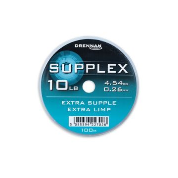 Drennan Supplex clear visdraad 0.26mm 100m 10lb