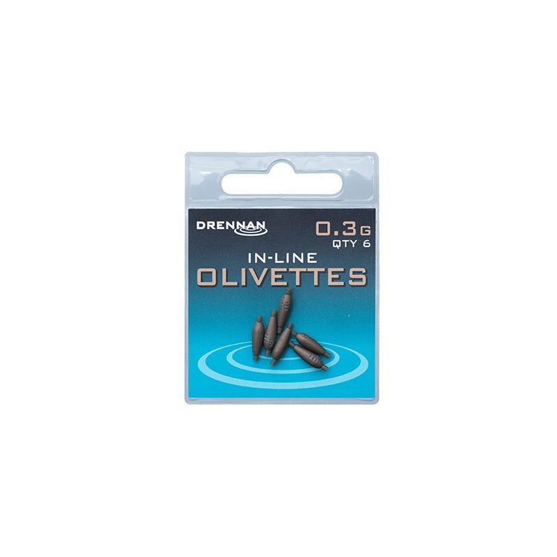 Drennan In-Line Olivettes brun  0.30g