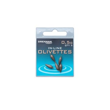 Drennan In-Line Olivettes brun  0.50g