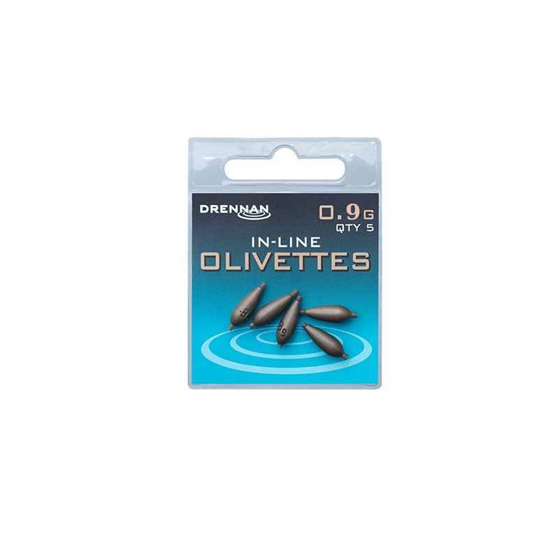 Drennan In-Line Olivettes brun  0.90g