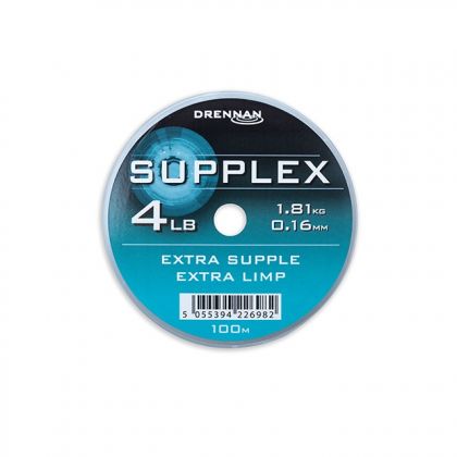 Drennan Supplex clear visdraad 0.16mm 100m 4lb