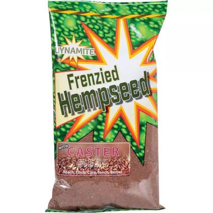 Dynamite Baits Frenzied Hempseed Caster Meal 1kg brun  1kg