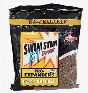 Dynamite Baits Pro Expanders F1 Sweet bruin vispellets 4mm 350g