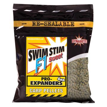 Dynamite Baits Pro Expanders F1 Sweet bruin vispellets 6mm 350g