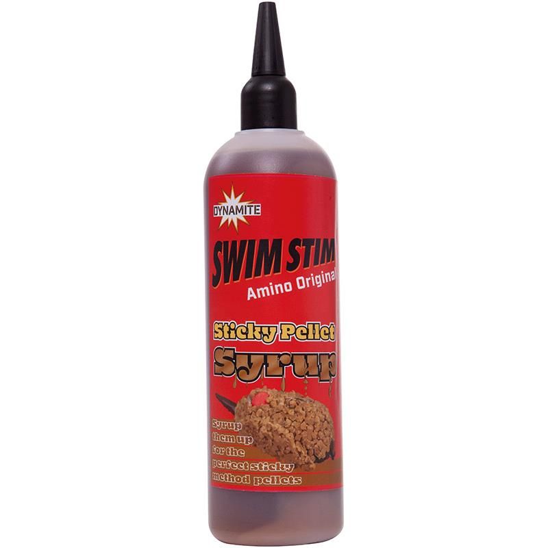 Dynamite Baits Sticky Pellet Syrup Amino rood aas liquid 300ml