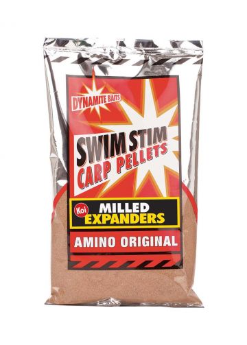 Dynamite Baits Swim Stim Amino Milled Expanders bruin witvis visvoer 750g