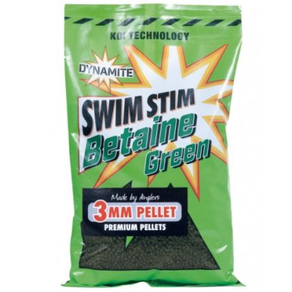 Dynamite Baits Swim Stim Betaine Green groen vispellets 6mm 900g