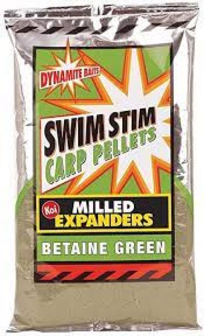 Dynamite Baits Swim Stim Betaine Milled Expanders groen witvis visvoer 750g