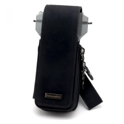 Dynasty Glasses Case Black x Black black dart wallet & case