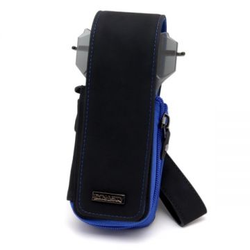 Dynasty Glasses Case Black x Blue noir - bleu dart wallet & case