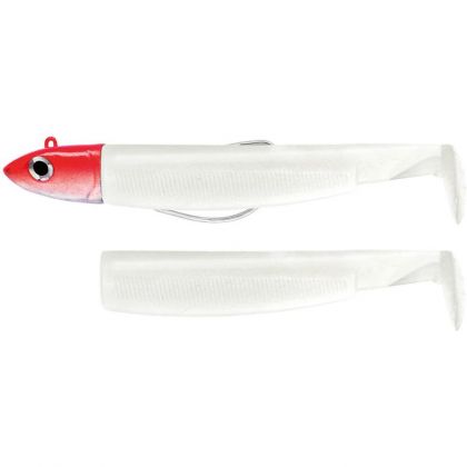 Fiiish Black Minnow 140 Combo Off Shore white shad zeebaars N°4 40g