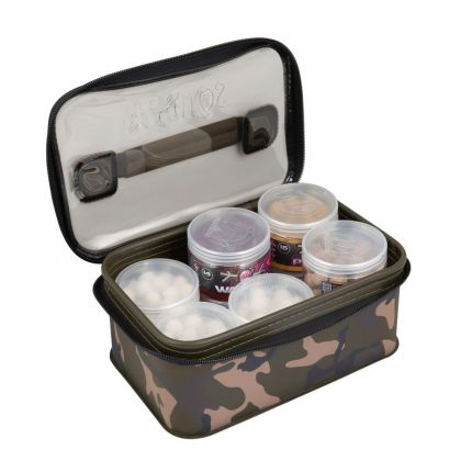 Fox AQUOS Camo Bait Storage vert - camo  Large