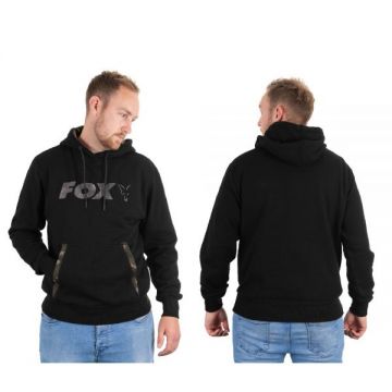 Fox Black Camo Hoodie zwart - camo vistrui Small