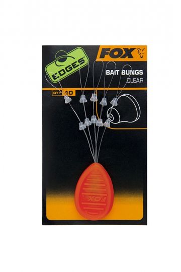 Fox Edges Bait Bungs clear karper klein vismateriaal