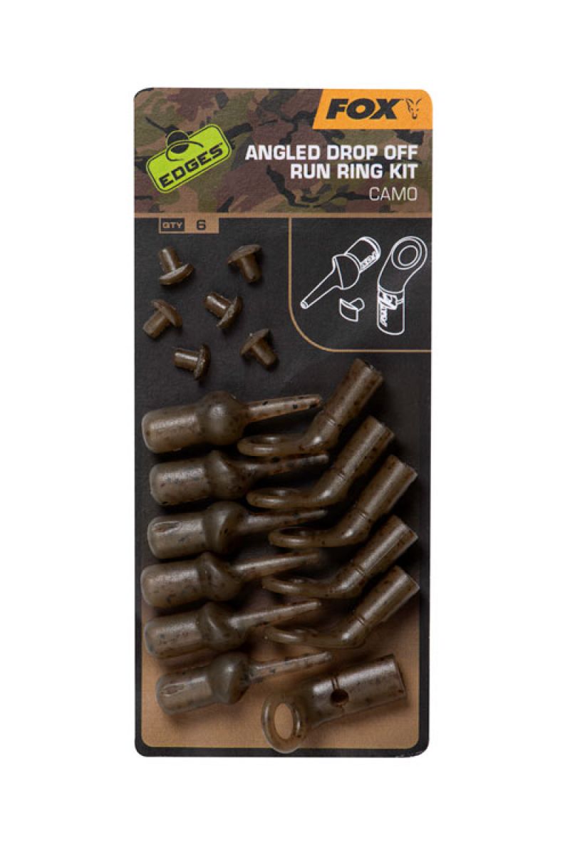 Fox EDGES Camo Angled Drop Off Run Ring Kit camo 