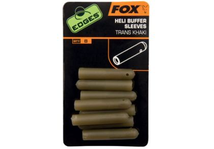 Fox Edges Heli Buffer Sleeves trans khaki karper lood systeem