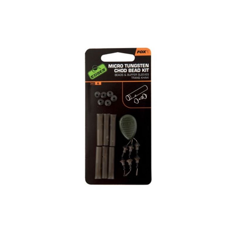 Fox EDGES Micro Chod Bead Kit trans khaki 