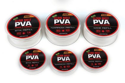 Fox EDGES PVA Mesh Refill Slow Melt blanc  35mm 5m