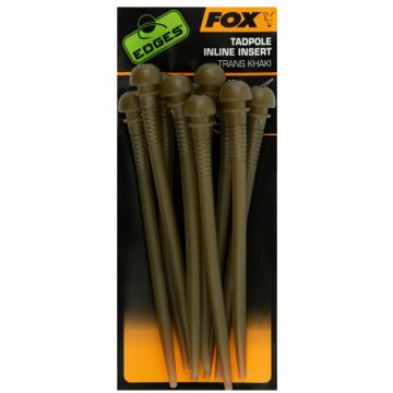 Fox Edges Tadpole Inline Insert trans khaki karper lood systeem