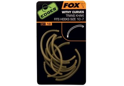 Fox EDGES Withy Curve Adaptor trans khaki  Size 10-7