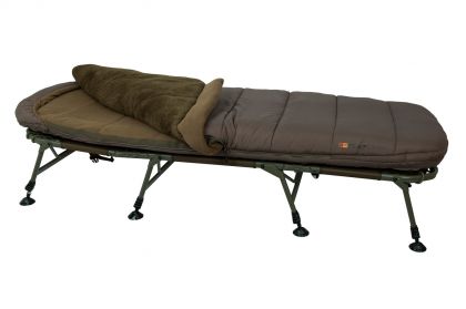 Fox Flatliner 8 Leg 5 Season Sleep System groen visbed