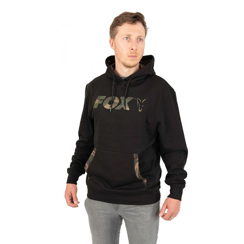 Fox LW Black Camo Print Pullover noir - camo  Large