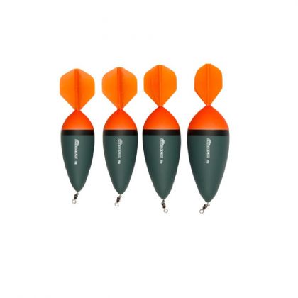 Fox Predator HD Dart Swivel zwart - rood - groen roofvis visdobber 15g