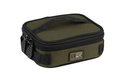 Fox R-Series Rigid Lead and Bits Bag noir - vert 