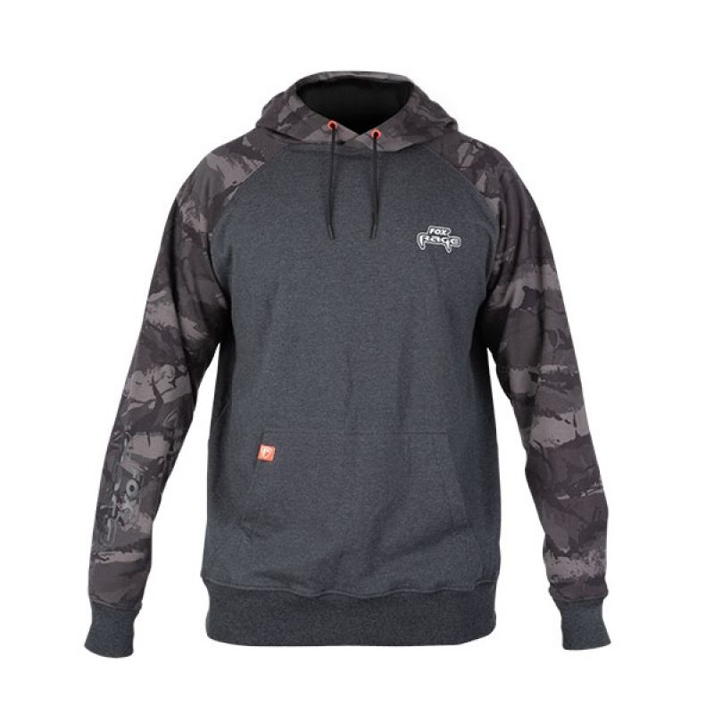 Foxrage Black Marlic Camo Hoody grey - camo  Xx-large