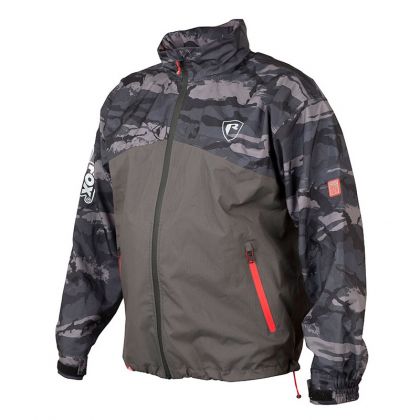 Foxrage RS 10K Rain Jacket grey camo  Medium