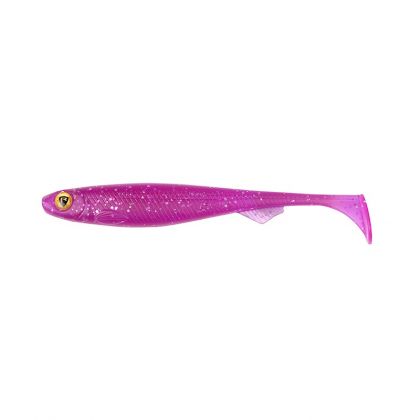 Foxrage Slick Shads Ultra UV purple rain shad per stuk 13cm