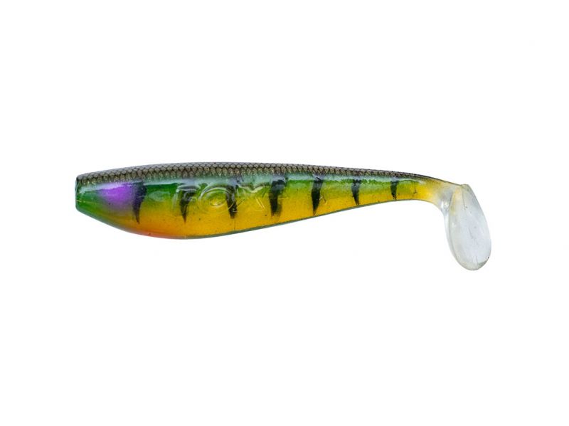 Foxrage Zander Pro Shad Ultra UV stickleback shad per stuk 7.5cm