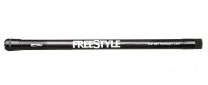 Freestyle Flip Net Handle zwart roofvis visschepnet 2m80