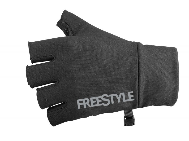 Freestyle Gloves Fingerless noir  Large