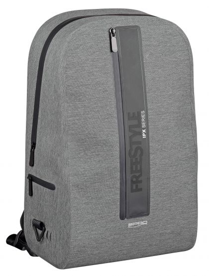 Freestyle IPX Backpack zwart - grijs roofvis roofvistas 48x31x15cm