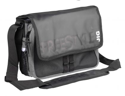 Freestyle Jigging Bag V2 zwart - grijs roofvis roofvistas 30x10x23cm