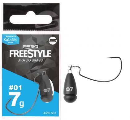 Freestyle Jika Rig noir - nickel  H1/0 10g