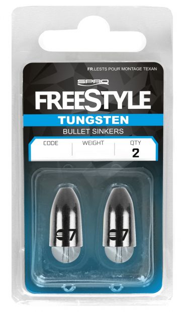 Freestyle Tungsten Bullet Sinker argent  5g