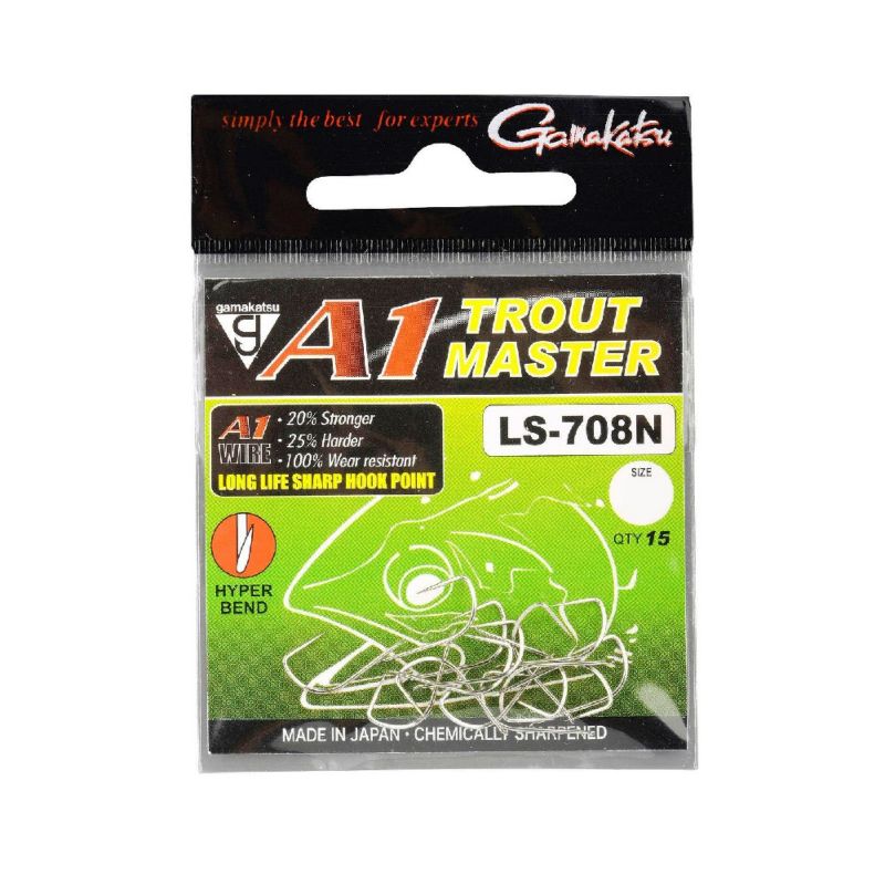 Gamakatsu A1 Troutmaster LS-708 nickel  8