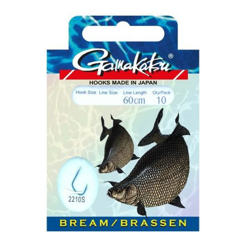 Gamakatsu Bream LS-2210 blauw - clear witvis witvis onderlijn H4 0.22mm 60cm