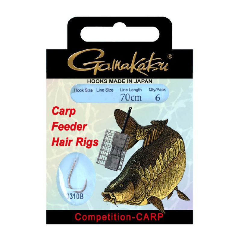 Gamakatsu Carp LS-3320 zwart - clear witvis witvis onderlijn H10 0.22mm 75cm