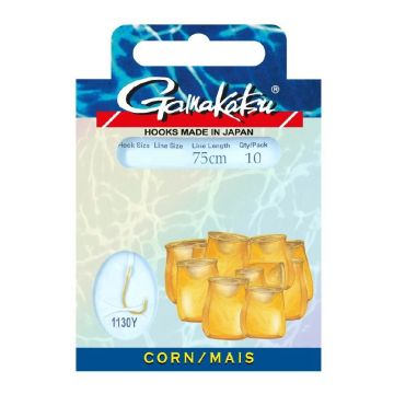 Gamakatsu Corn LS-1130 goud - clear witvis witvis onderlijn H10 0.16mm 75cm